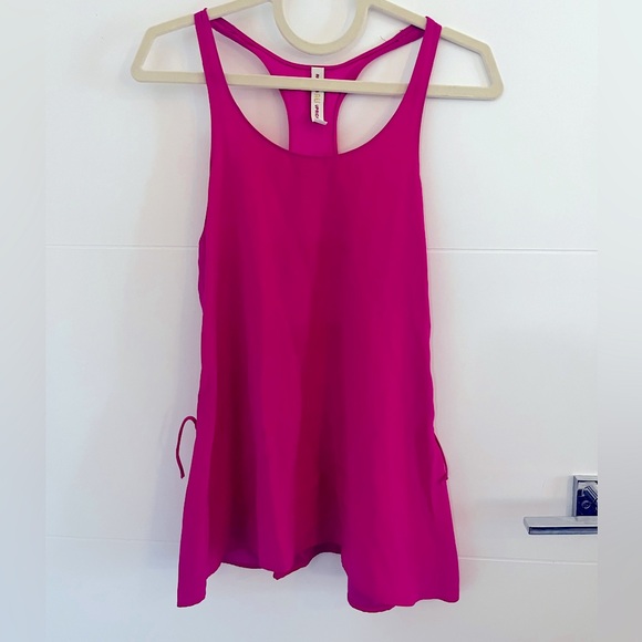 Amanda Uprichard Hot Pink Tank Top - Picture 1 of 10
